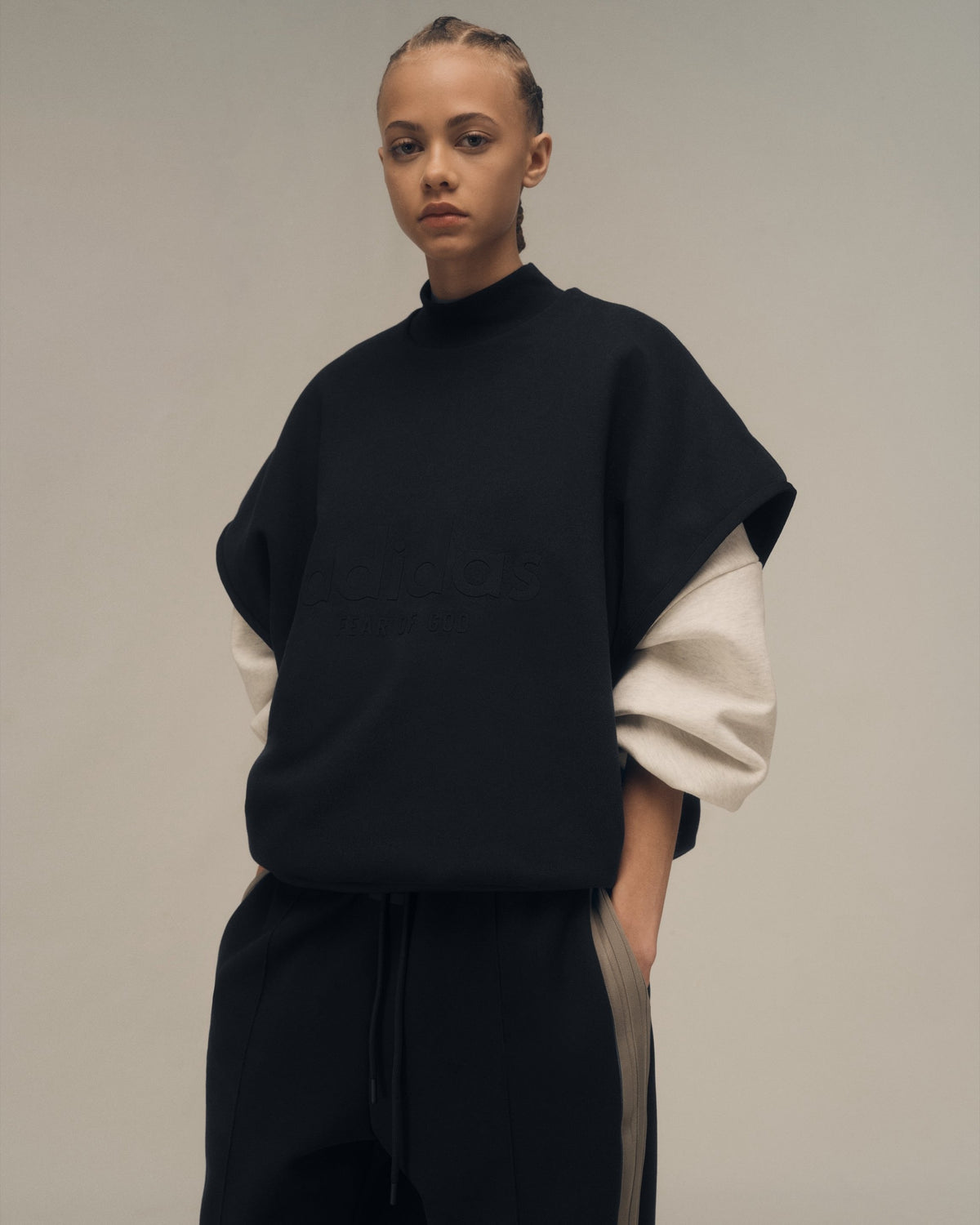 Heavy Fleece Muscle Sweatshirt