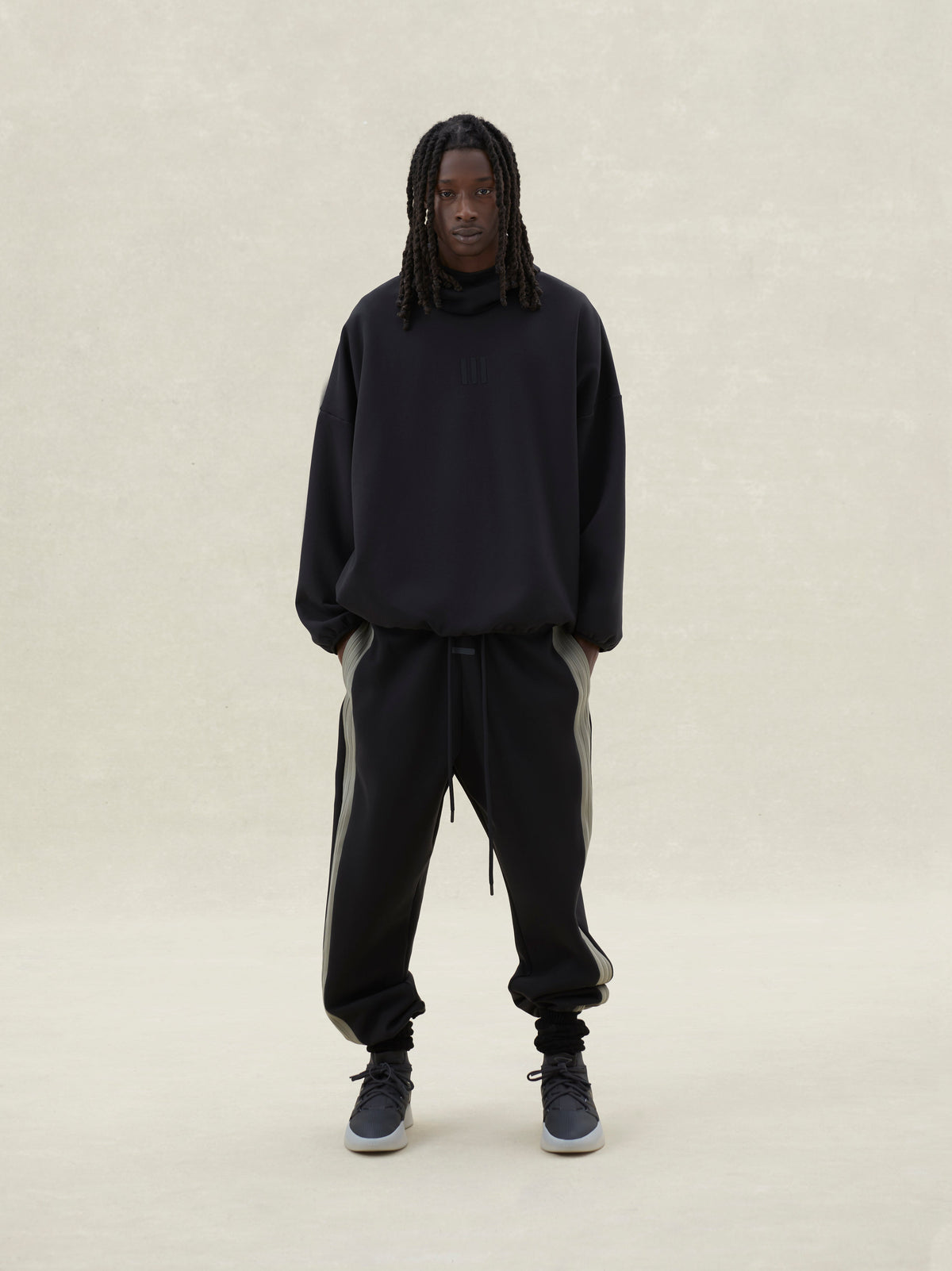 Suede Fleece Hoodie