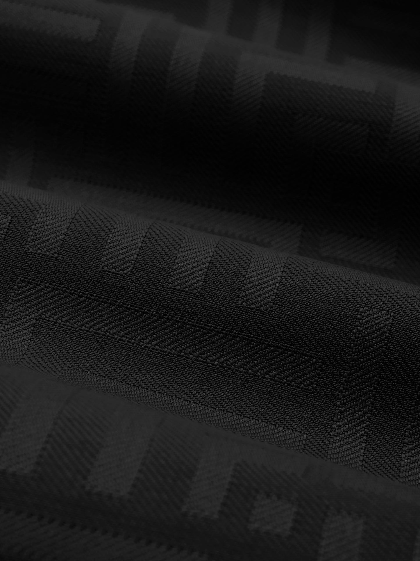Wool Jacquard Tapered Trouser