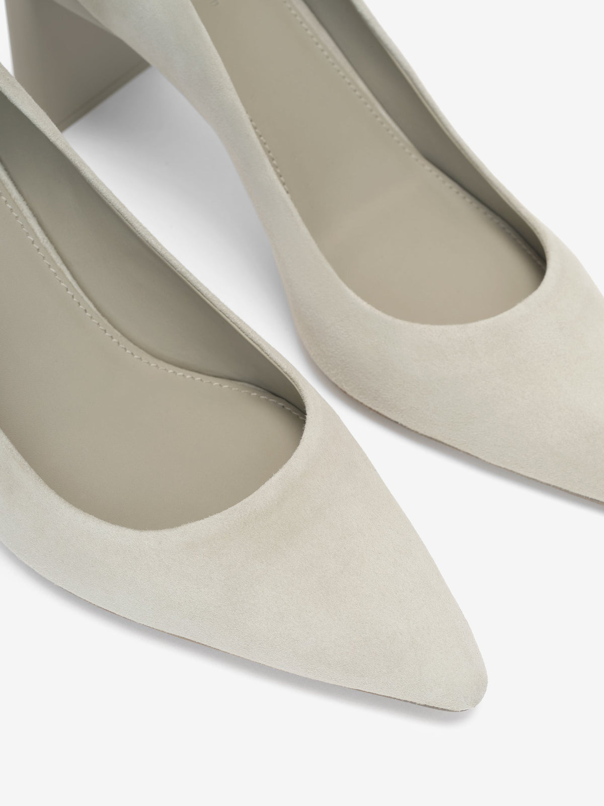 Suede Pump