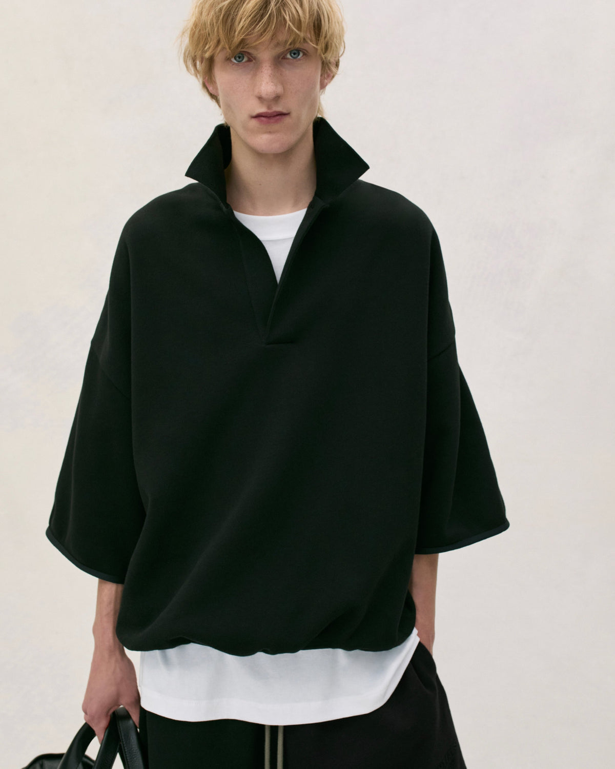 ESSENTIALS 3/4 SLEEVE POLO