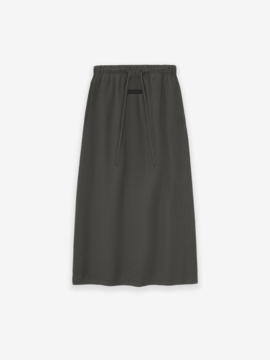 Womens Terry Long Skirt