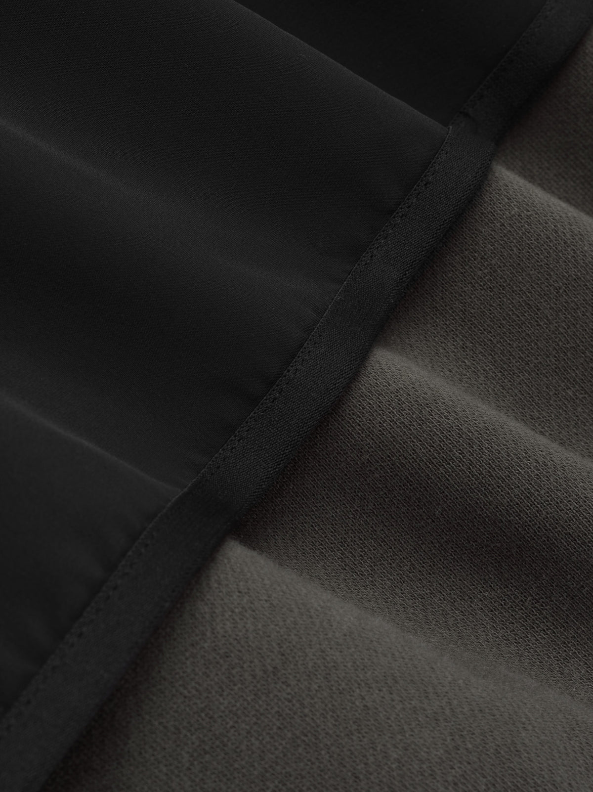 Nylon Fleece Hooded Sweater