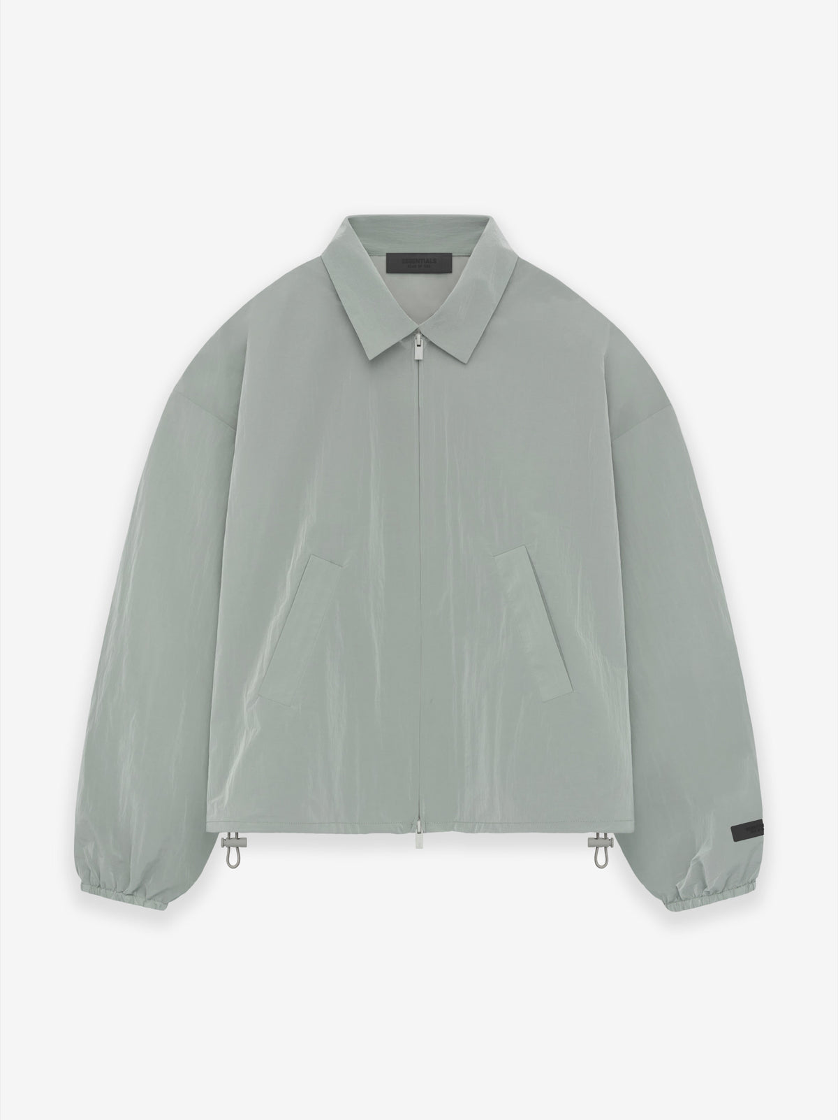 Womens Crinkle Nylon Shell Bomber
