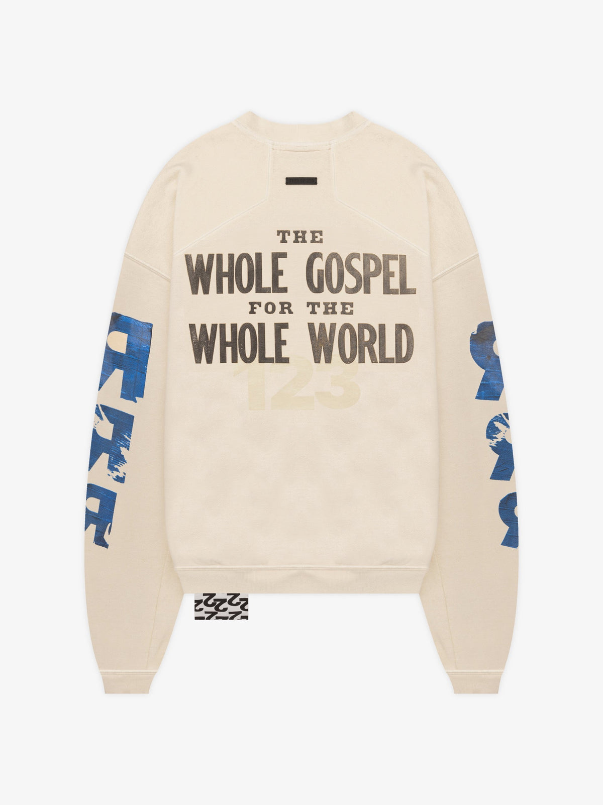 FEAR OF GOD x RRR 123 Crewneck
