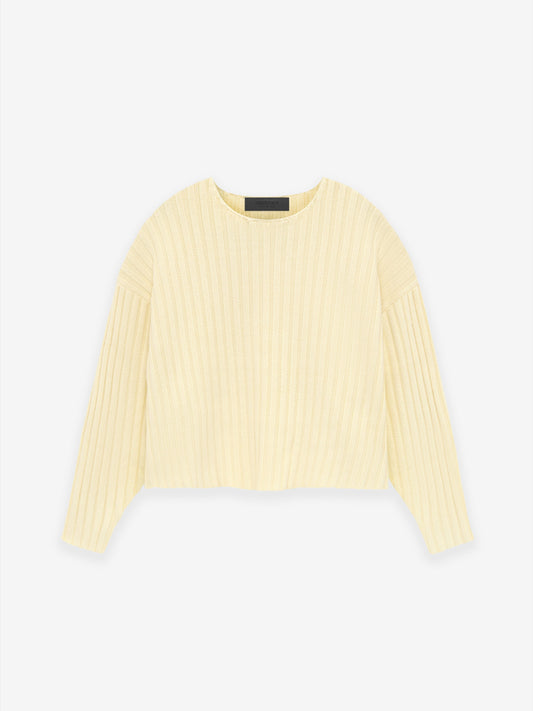 Kids Raw Neck Sweater