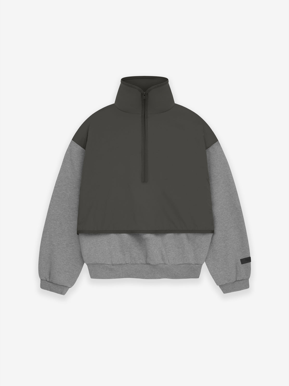 Kids Nylon Fleece  Mockneck Sweater