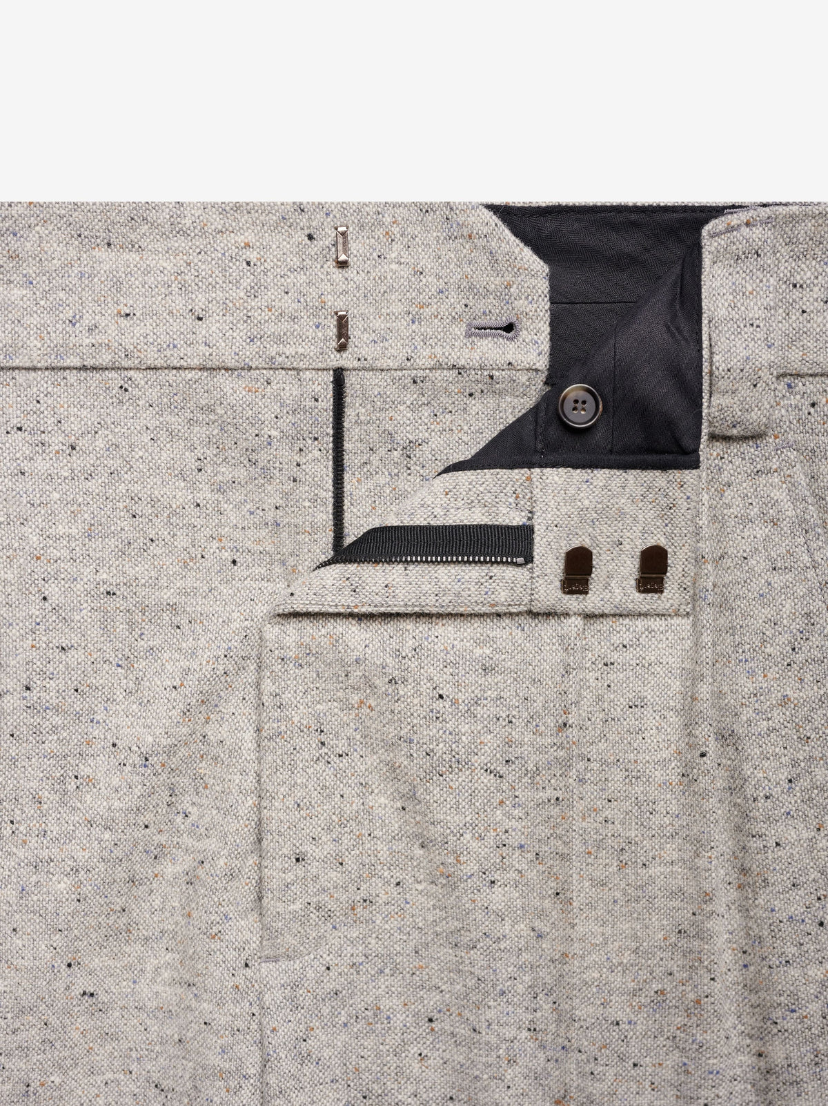 Double Pleated Trouser