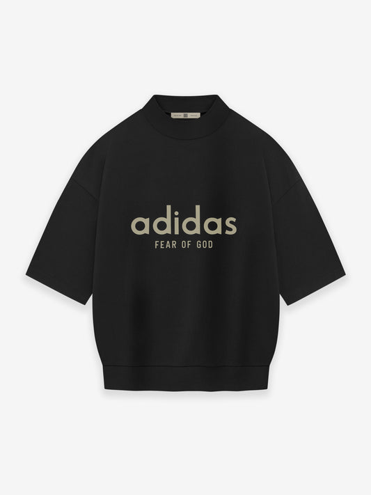 Heavy Jersey 3/4 Mock Tee