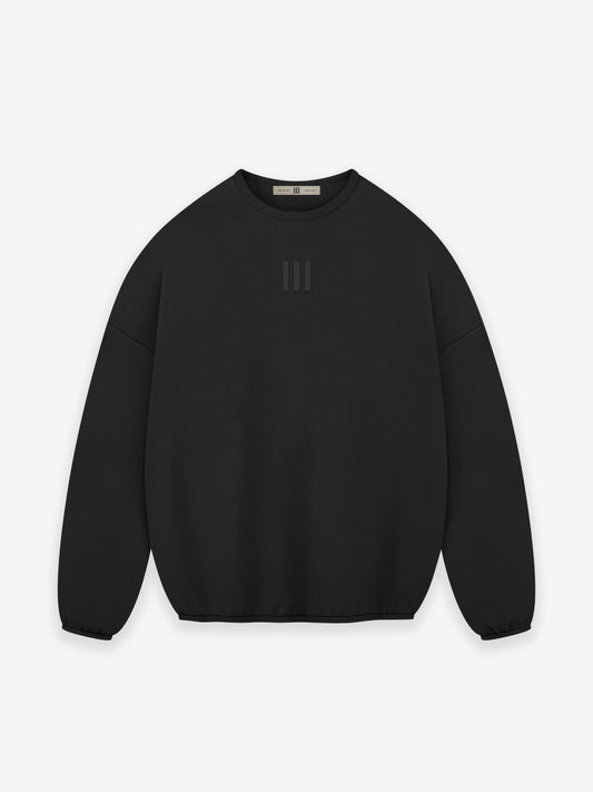 Suede Fleece Crewneck