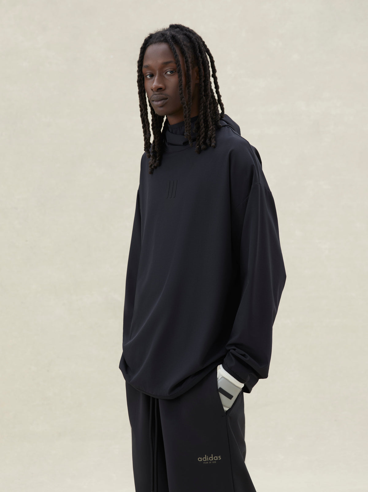 Stretch Woven Hoodie