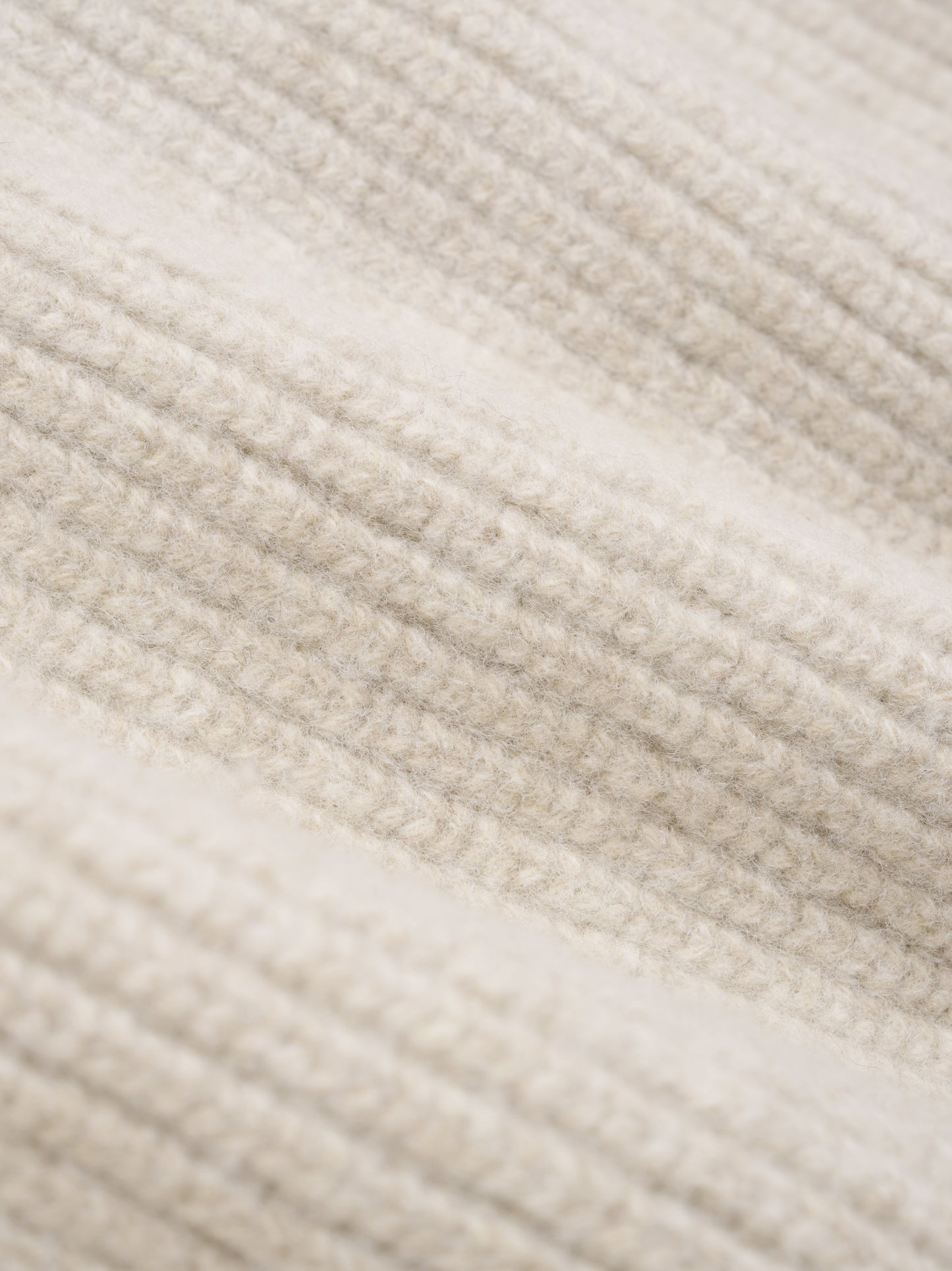 Wool V-Neck Hoodie