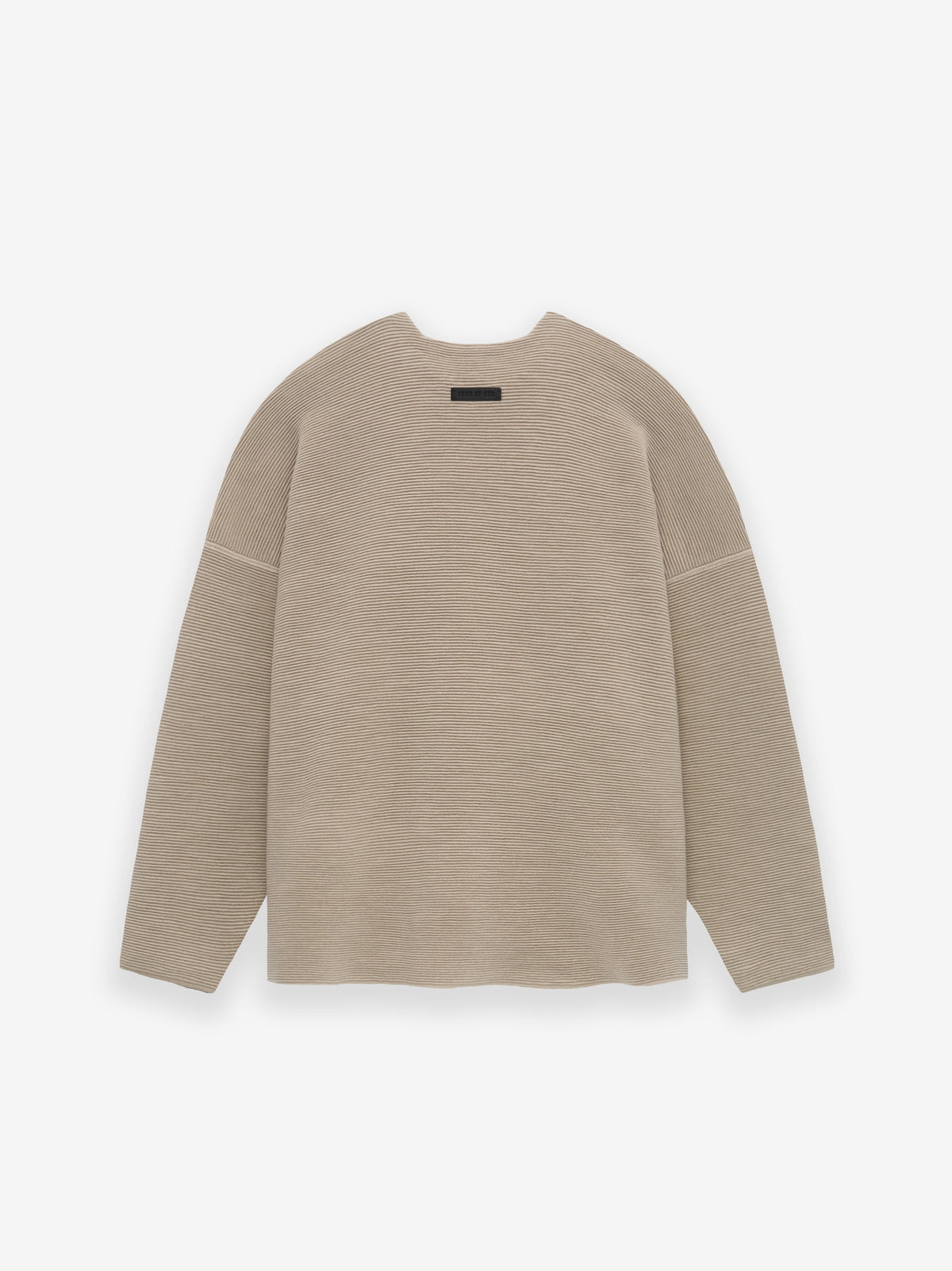 Ottoman Wool Straight Neck Sweater