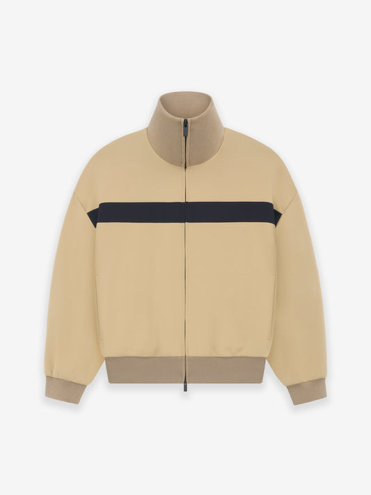 Sport Nylon Stripe Track Jacket