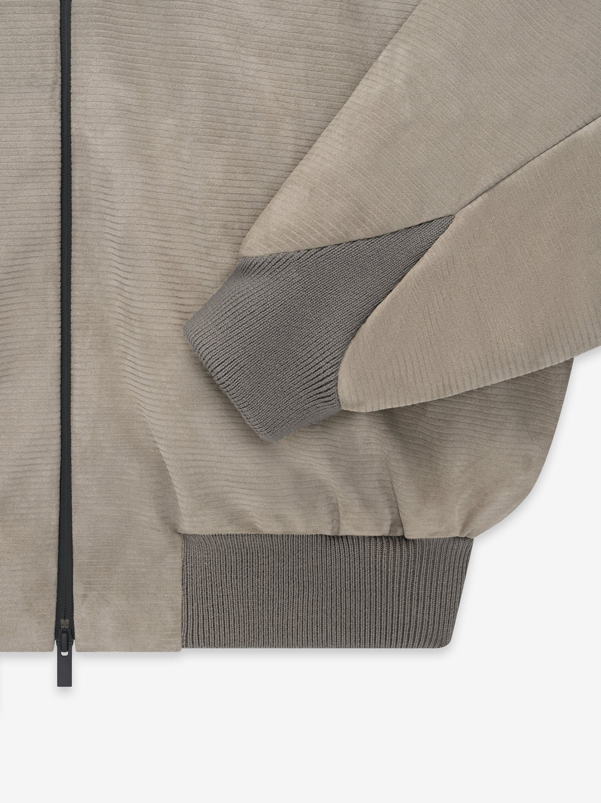 Suede Corduroy Bomber