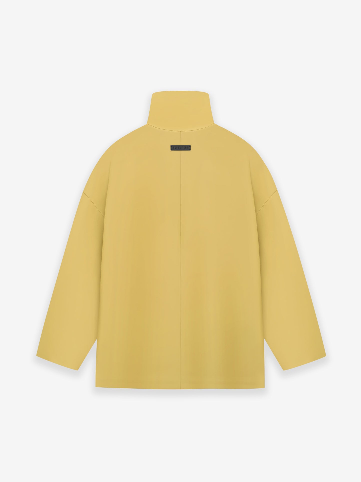 Rubberized High Neck Jacket