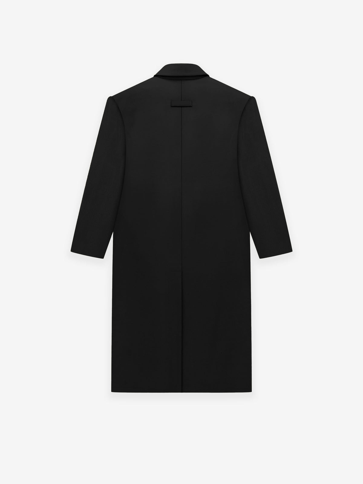 Wool Gabardine Double Breasted Overcoat