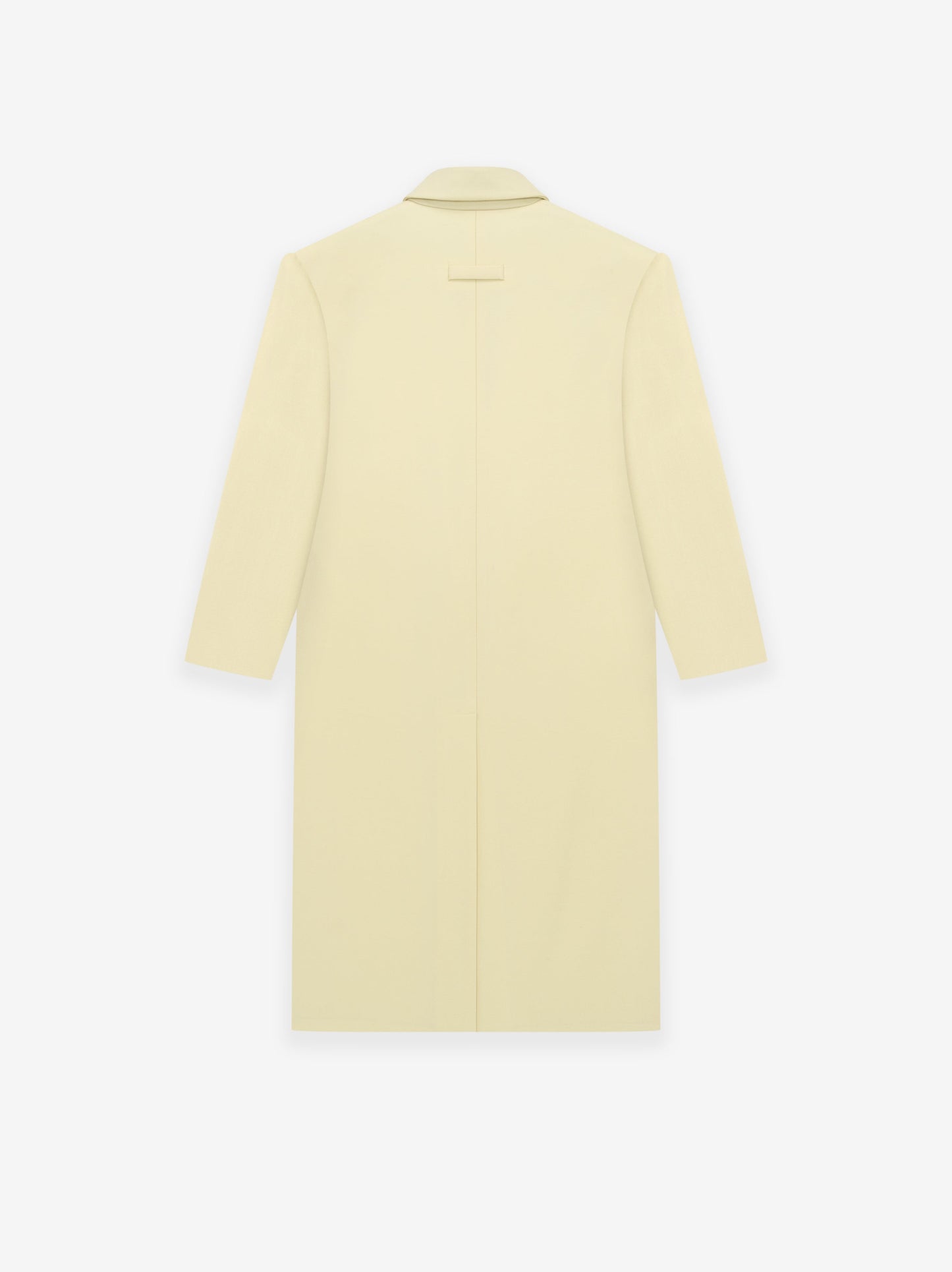 Wool Gabardine Double Breasted Overcoat