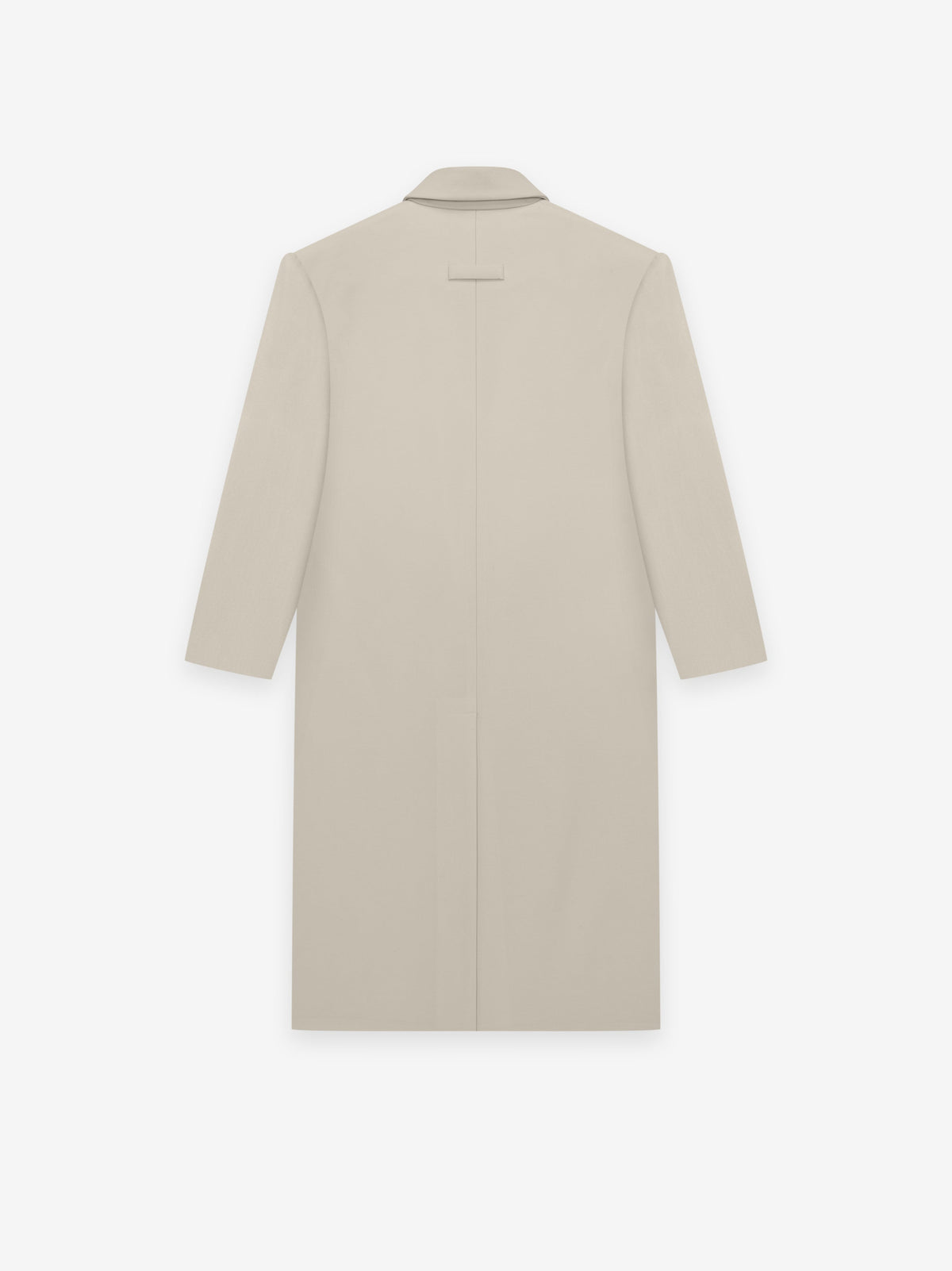 Wool Gabardine Double Breasted Overcoat