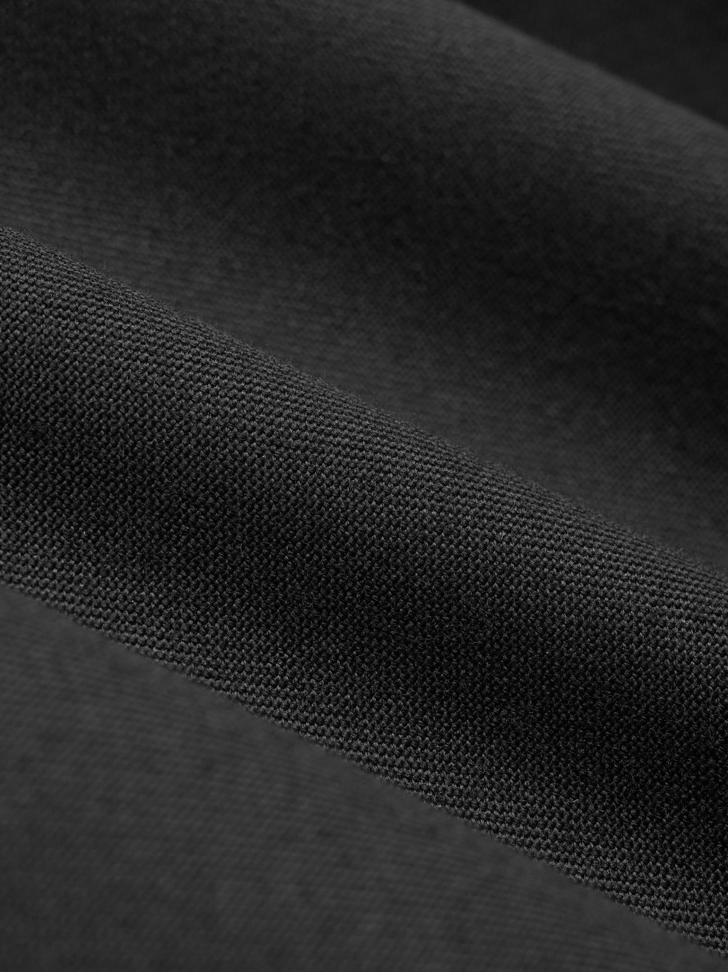 Wool Gabardine Tapered Trouser