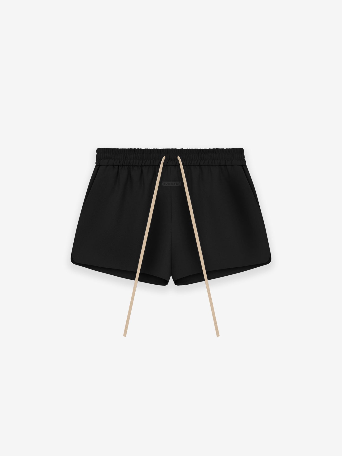 Wool Gabardine Running Short