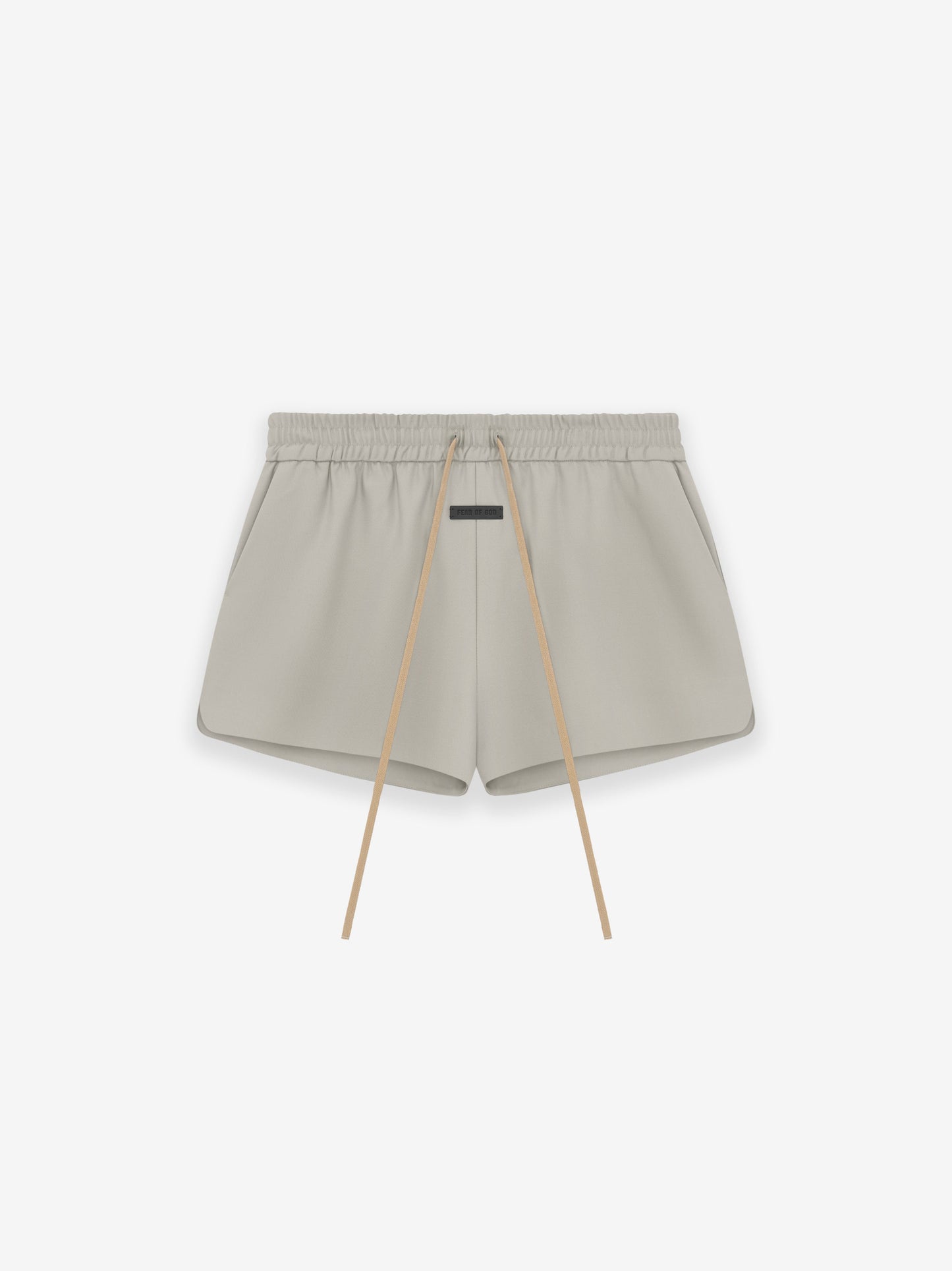 Wool Gabardine Running Short