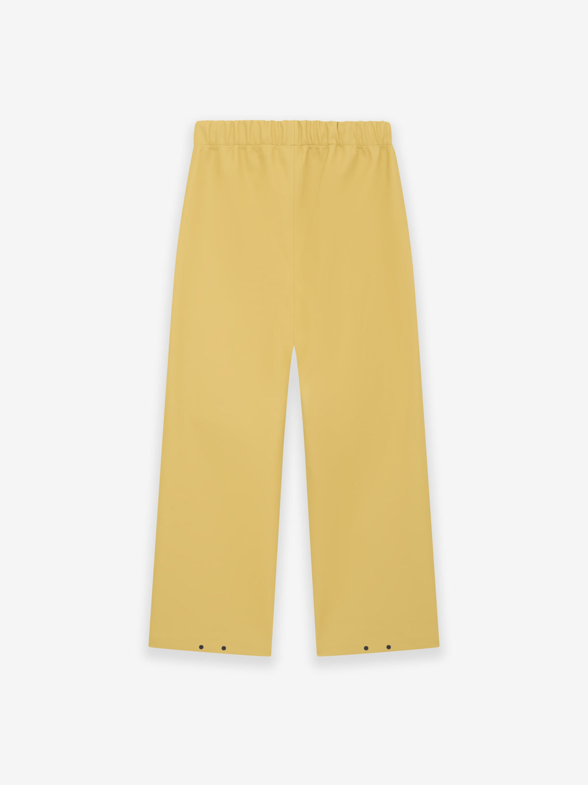 Rubberized Knee Pleat Wide Leg Pant