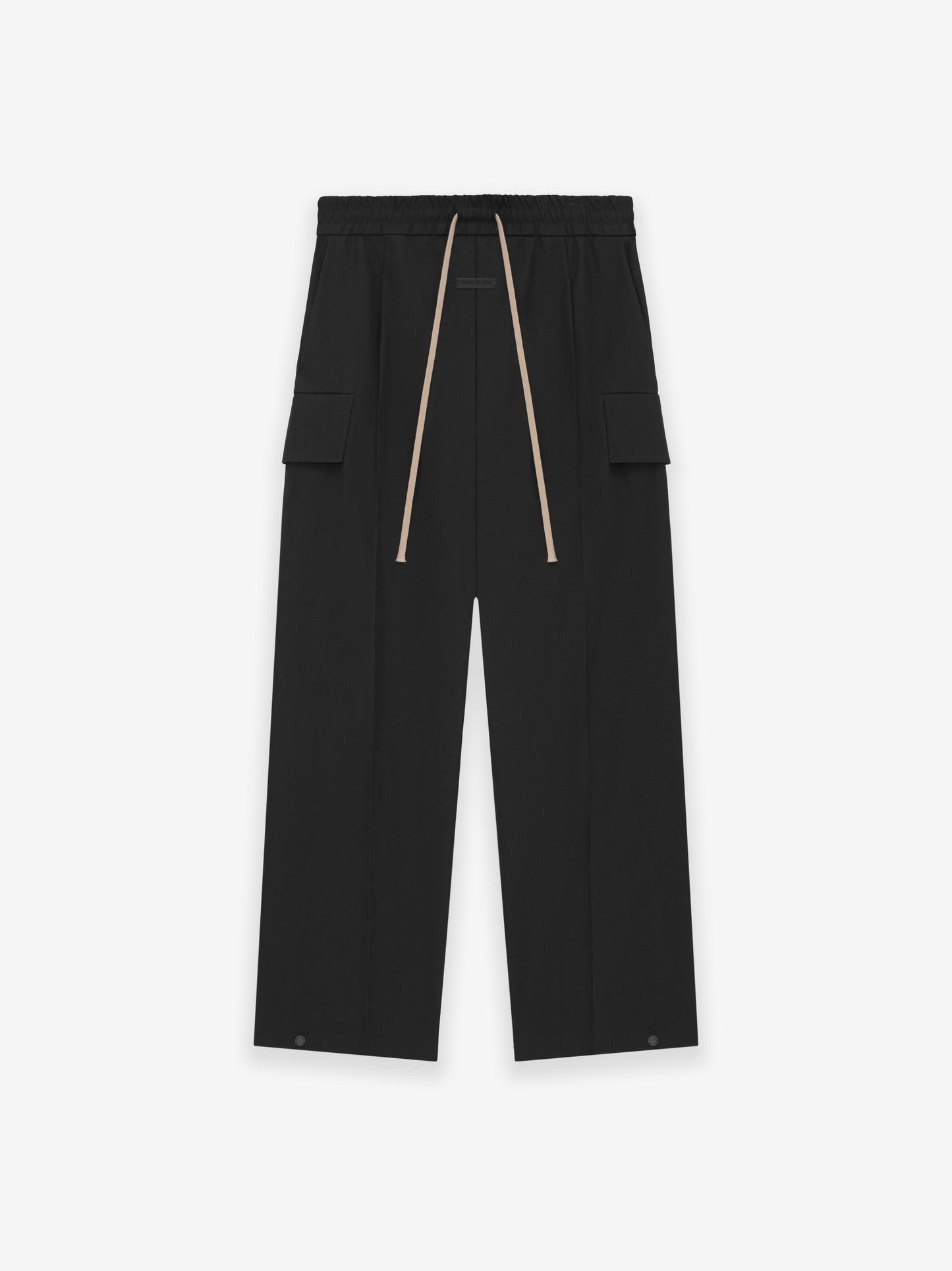 Heavy Twill Wide Leg Cargo Pants