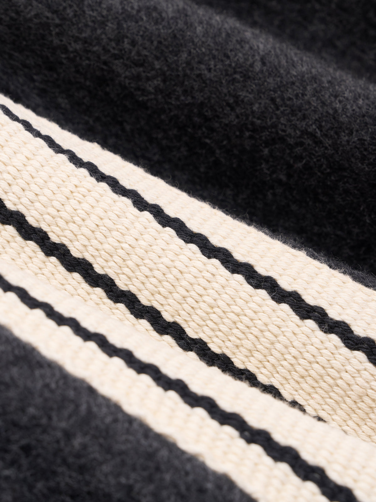 Wool Cashmere Striped Forum Pant