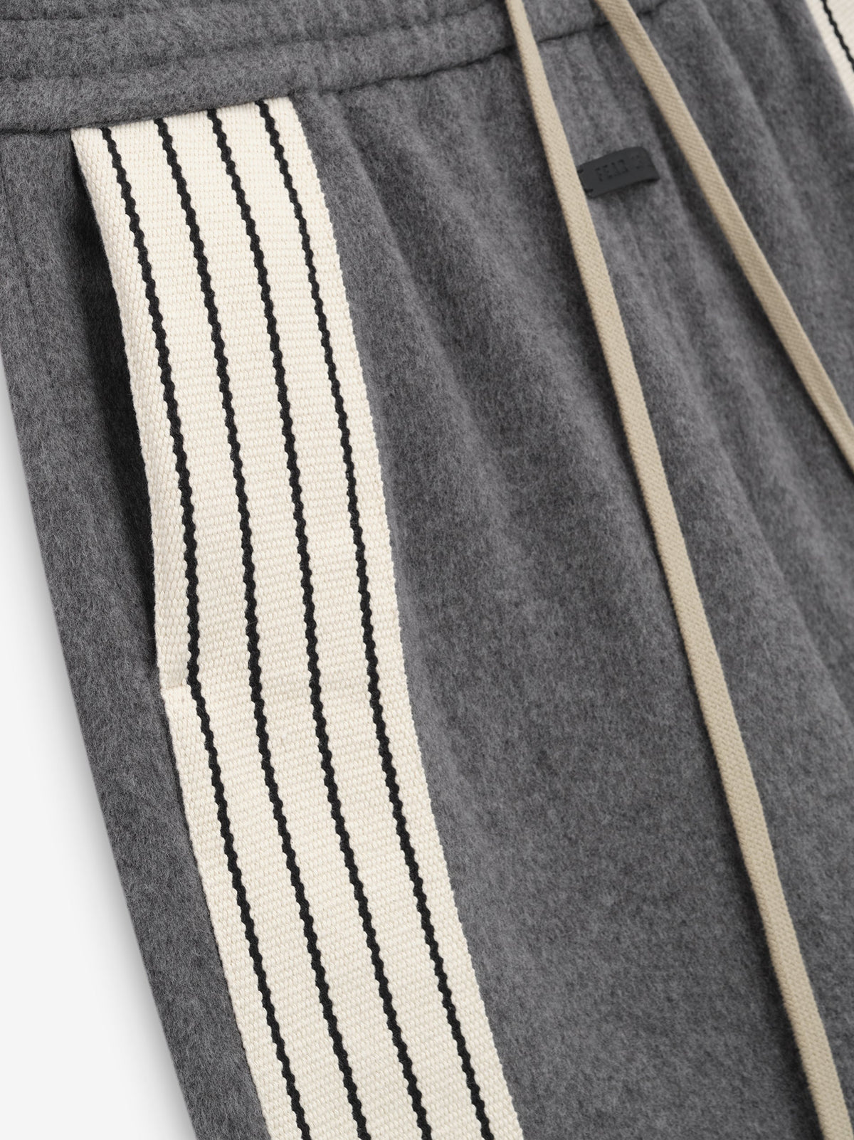 Wool Cashmere Striped Forum Pant