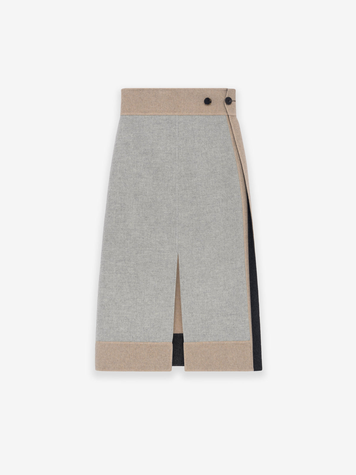 Double-Faced Wool Cashmere Blanket Wrap