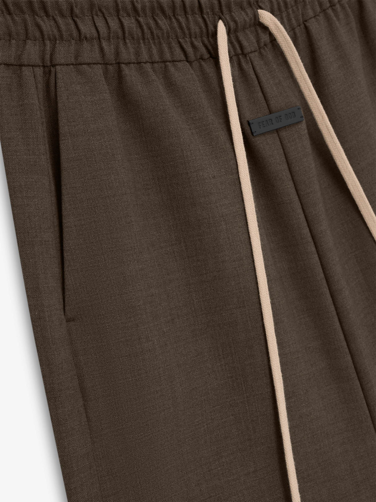 Wool Canvas Relaxed Short