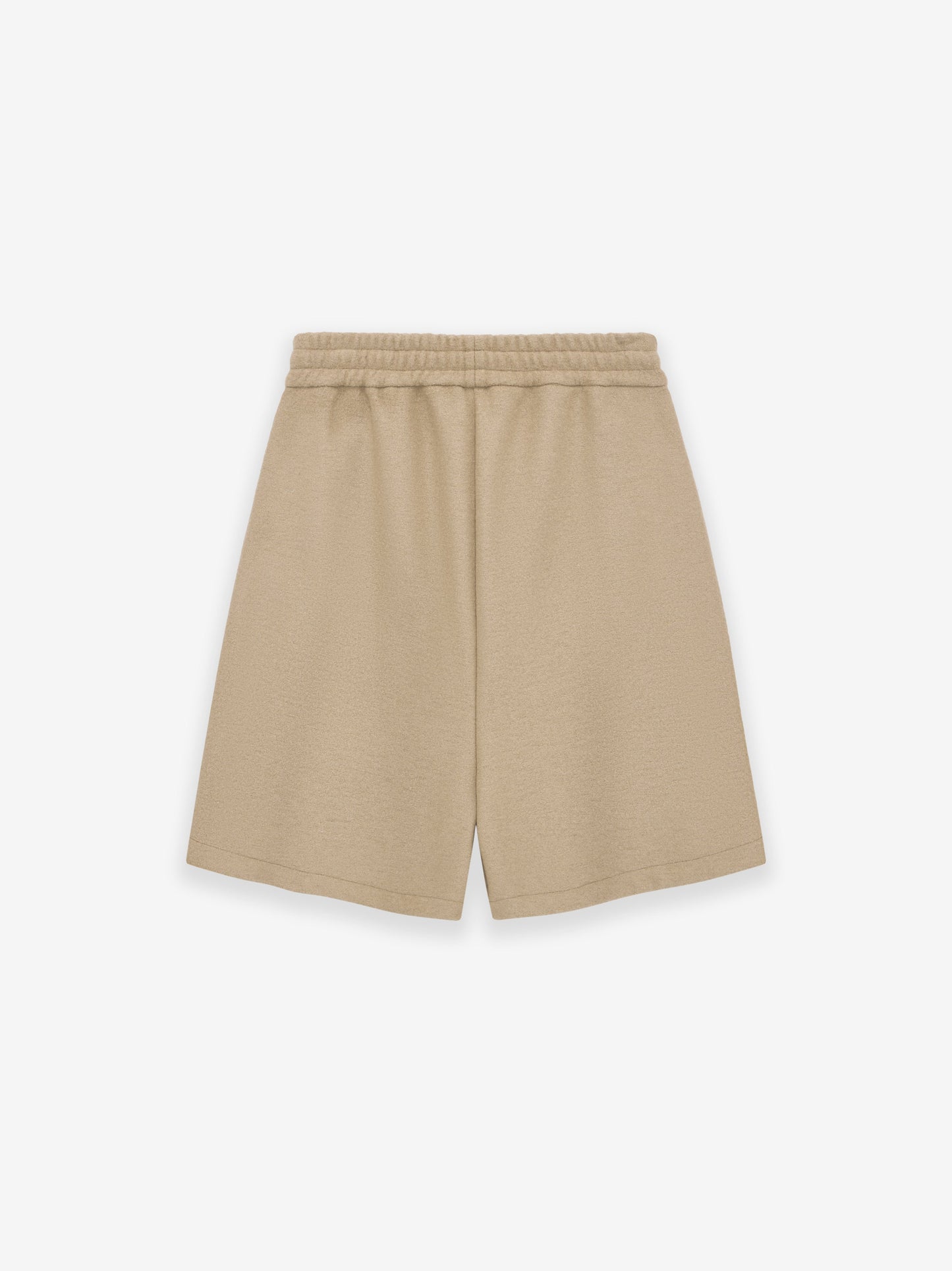 Boiled Wool Striped Relaxed Short