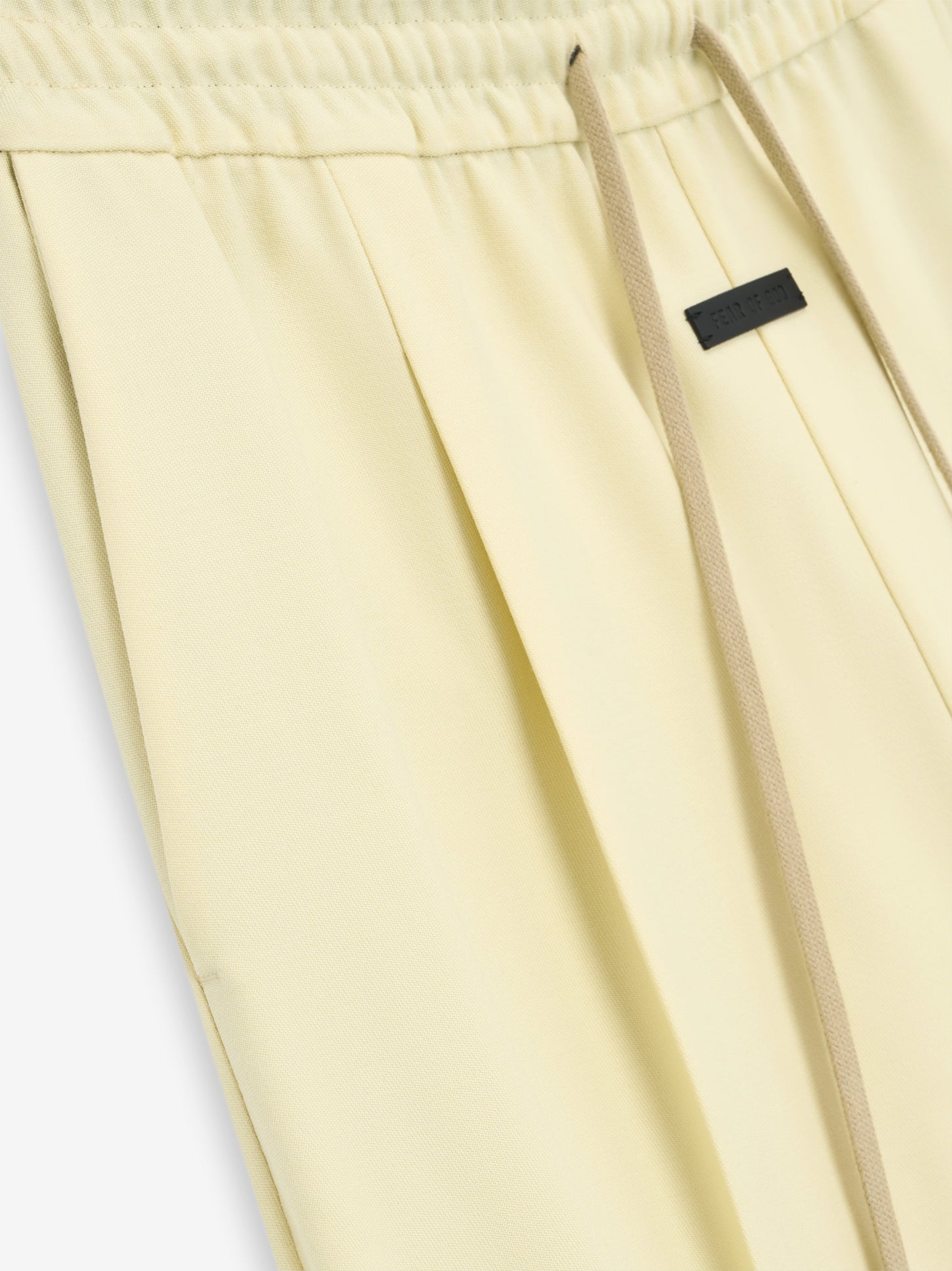 Wool Gabardine Wide Leg Pant