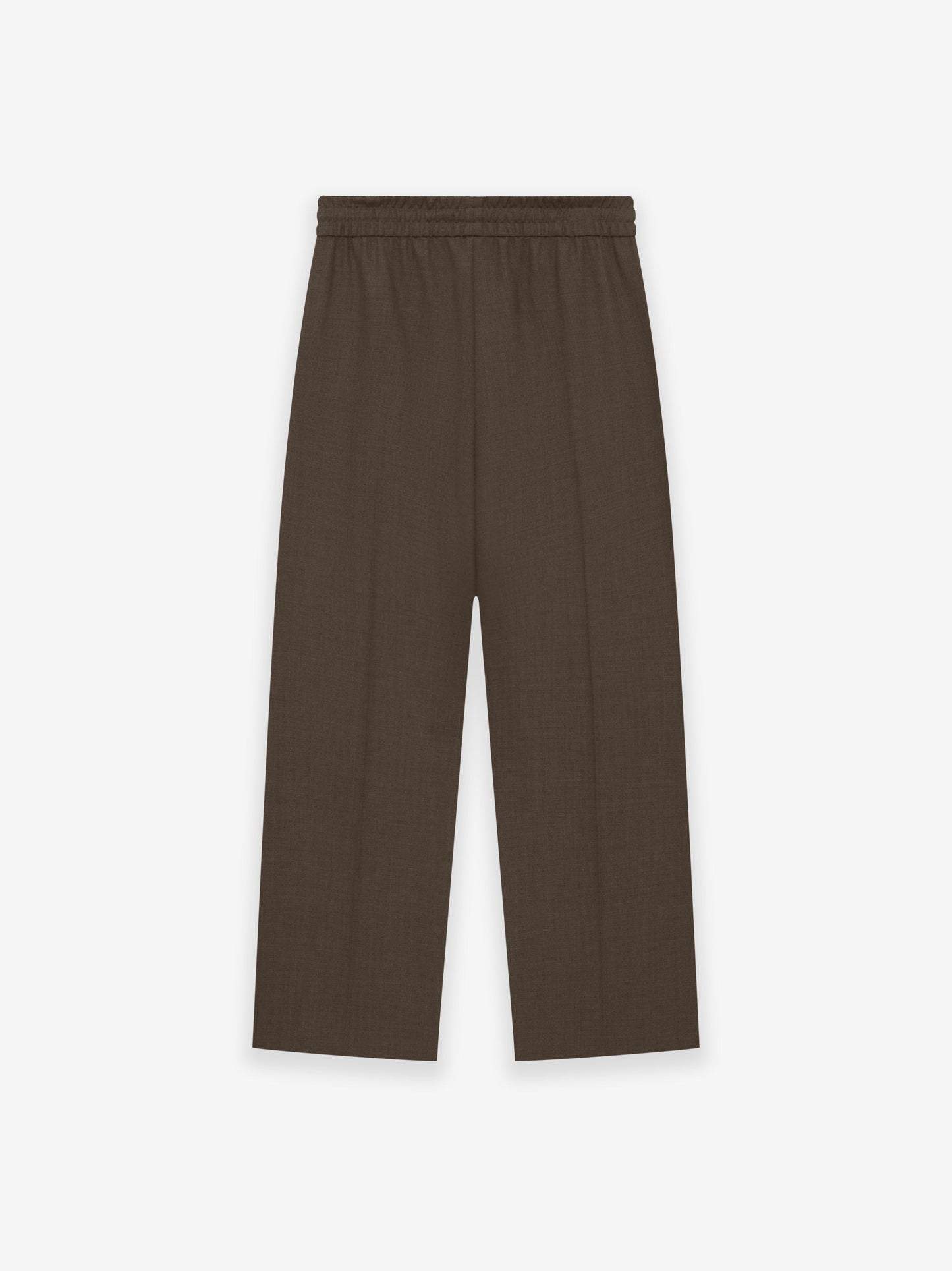 Wool Canvas Wide Leg Pant