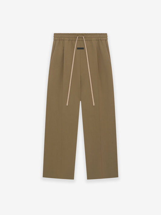 Wool Wide Leg Pant