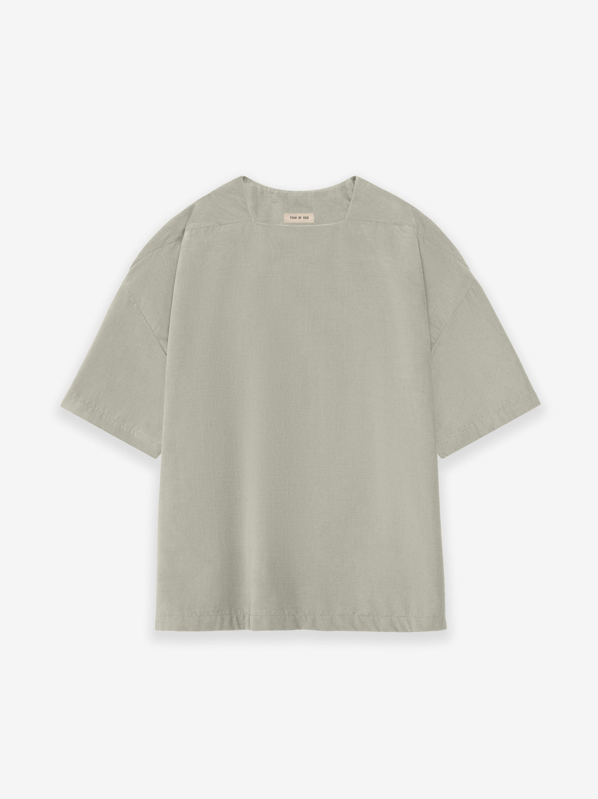 Corduroy Straight Neck Tee