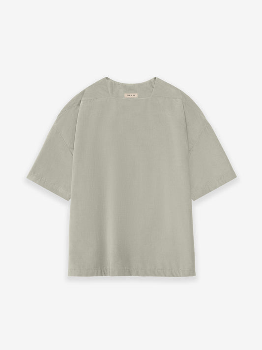 Corduroy Straight Neck Tee