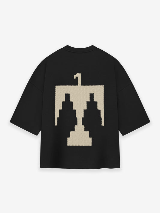 Embroidered Thunderbird Milano Tee