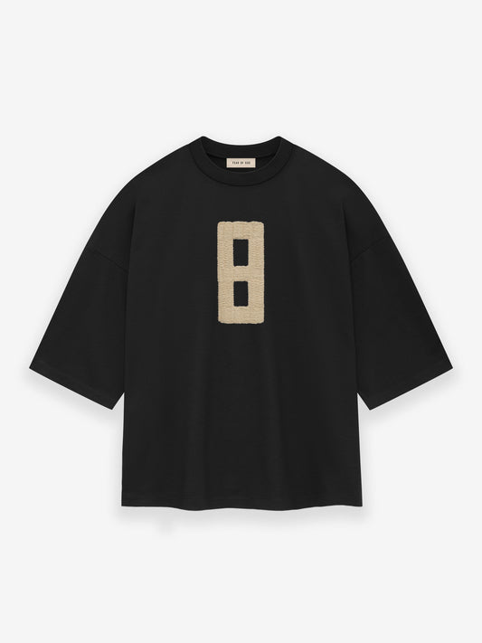 Embroidered 8 Milano Tee