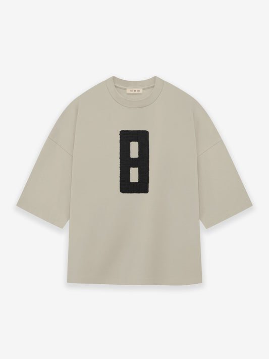 Embroidered 8 Milano Tee