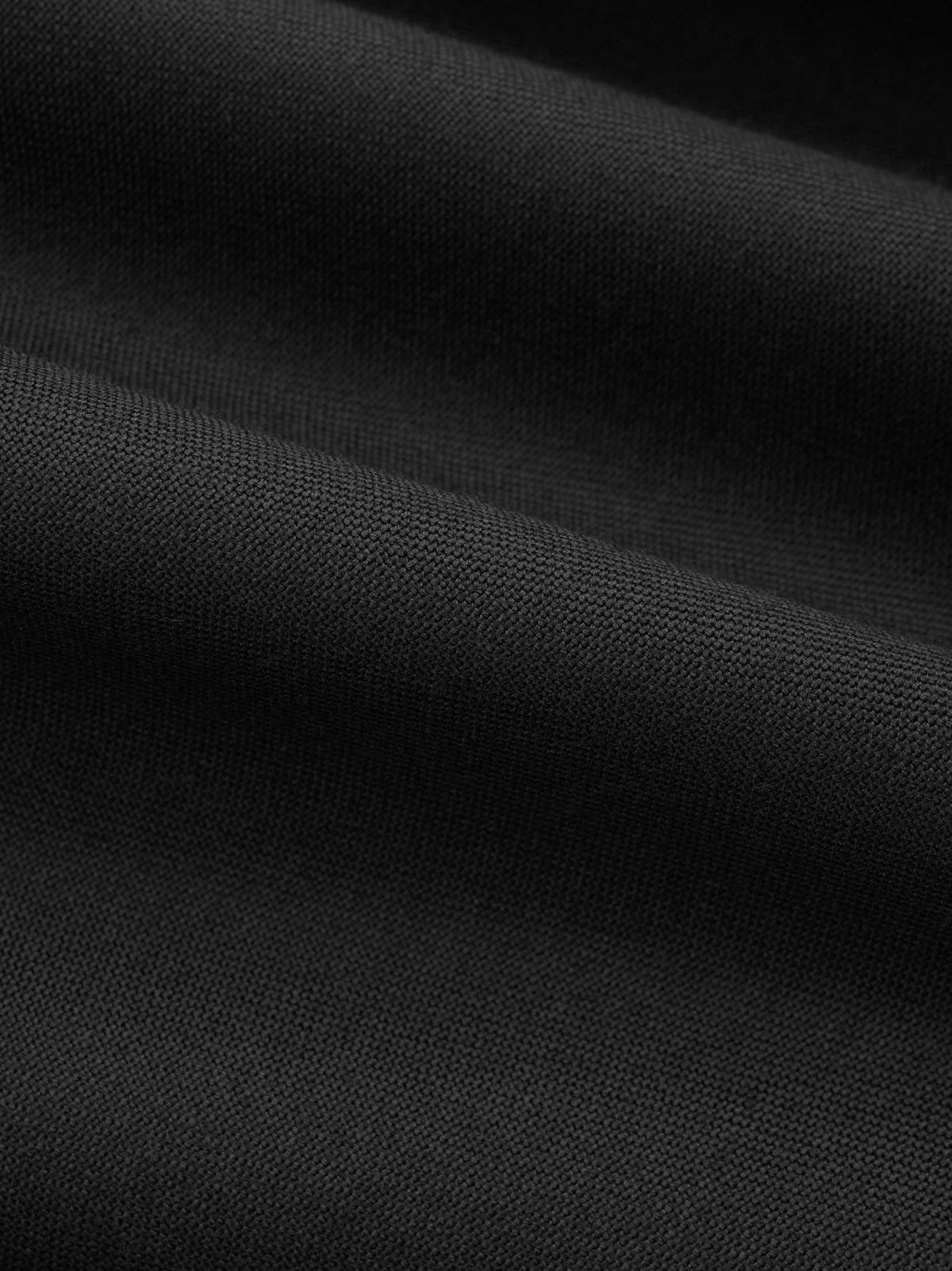 Wool Gabardine Double Breasted Lapelless Blazer