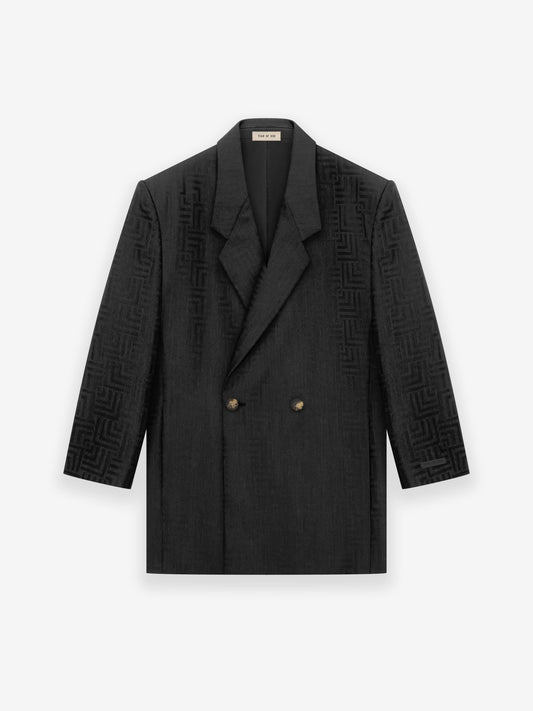 Wool Jacquard California Blazer