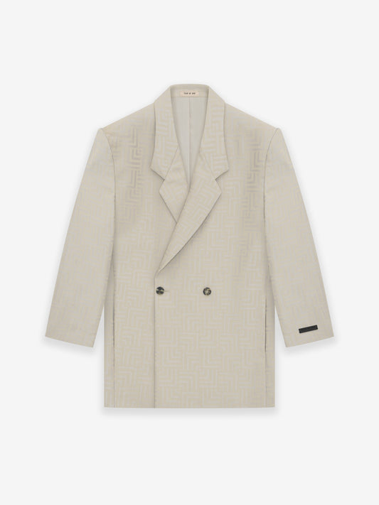 Wool Jacquard California Blazer