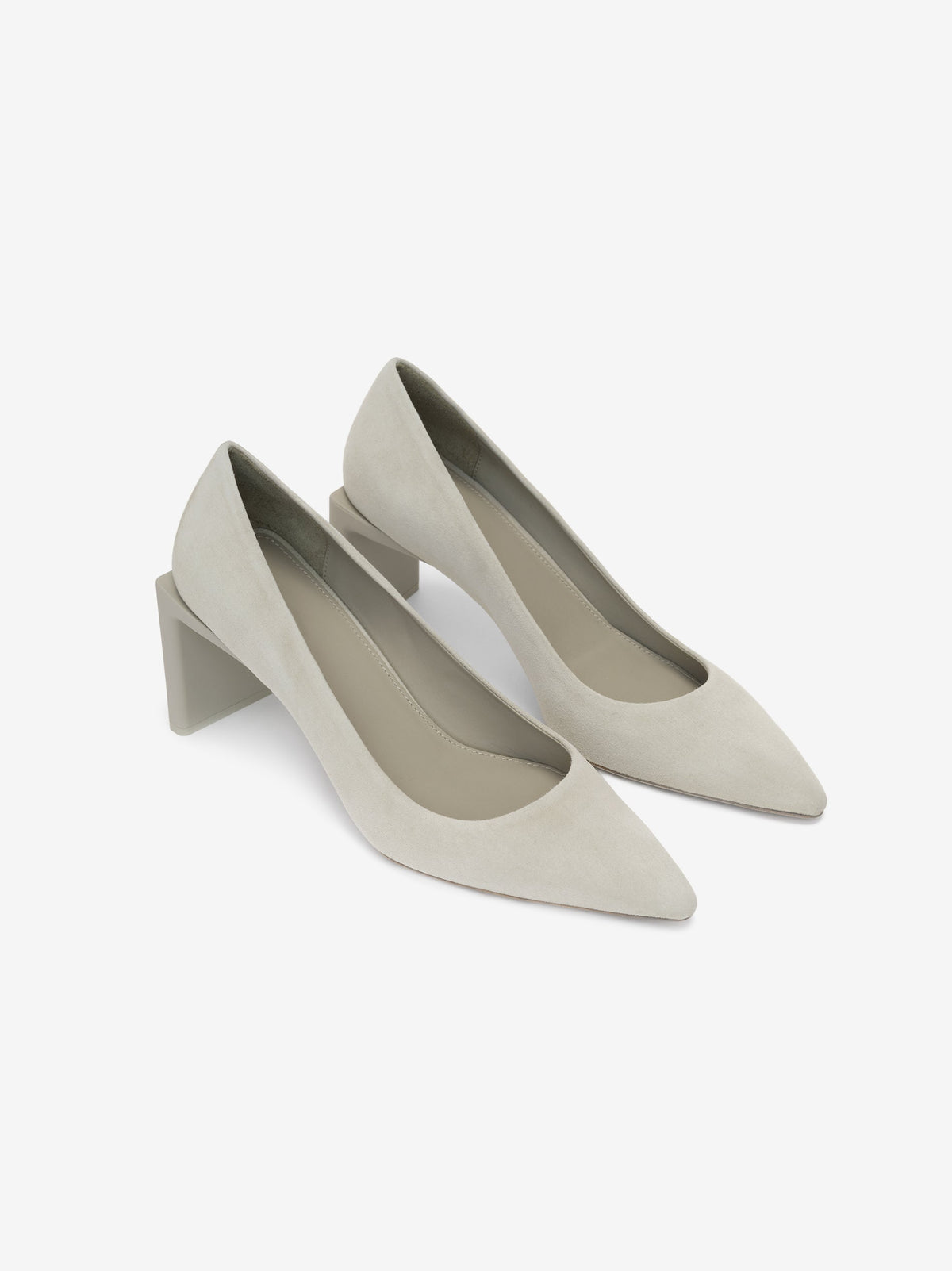 Suede Pump