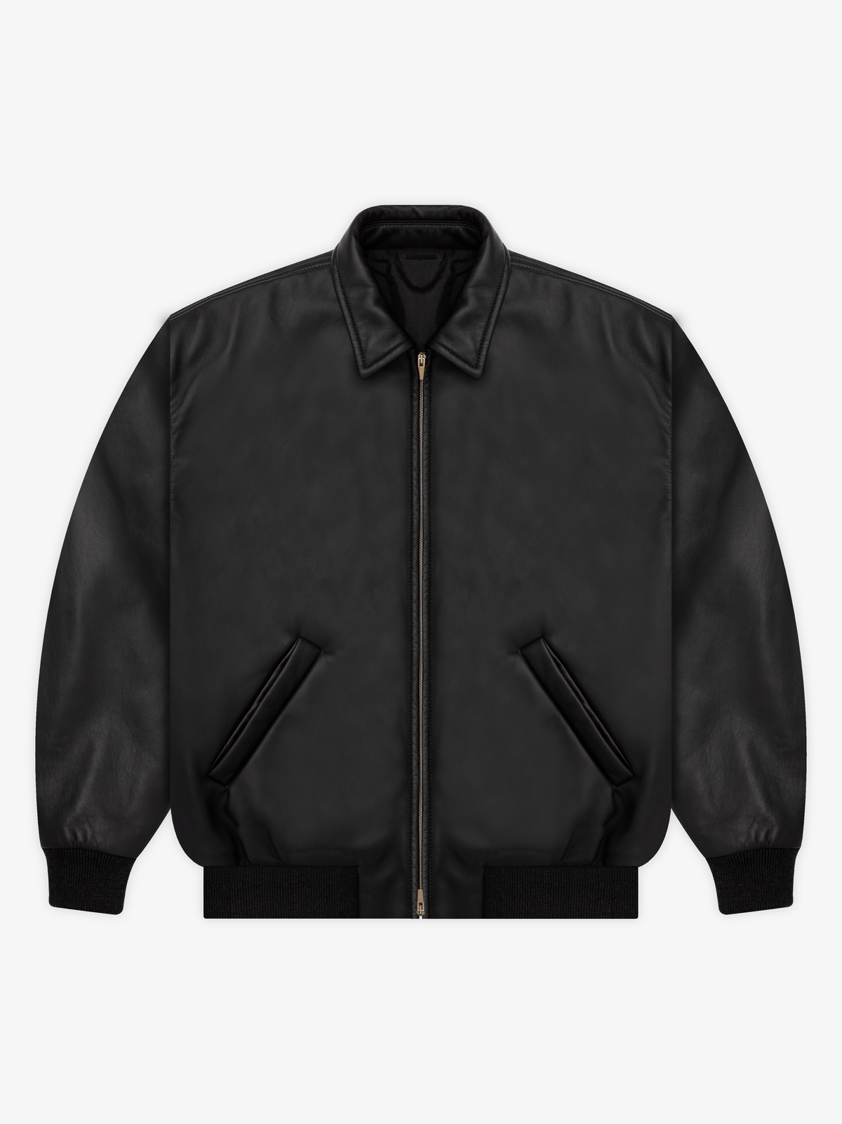Sob Rock Leather Bomber