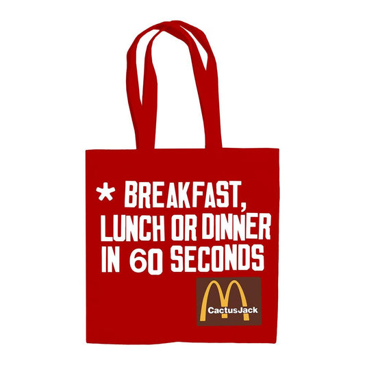 Travis Scott x CPFM 4 CJ 60 Seconds Tote Red