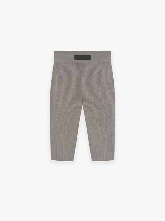 WOMENS KNIT BIKER SHORT
