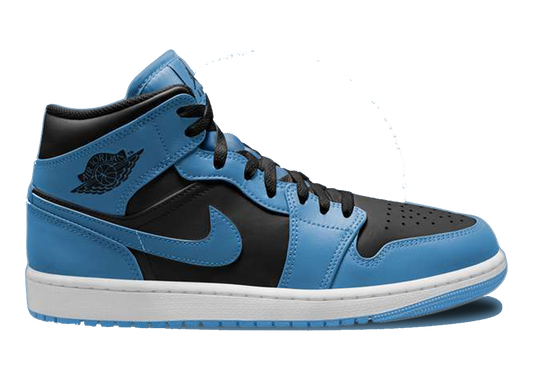 Air Jordan 1 Mid "University Blue Black" (TD)