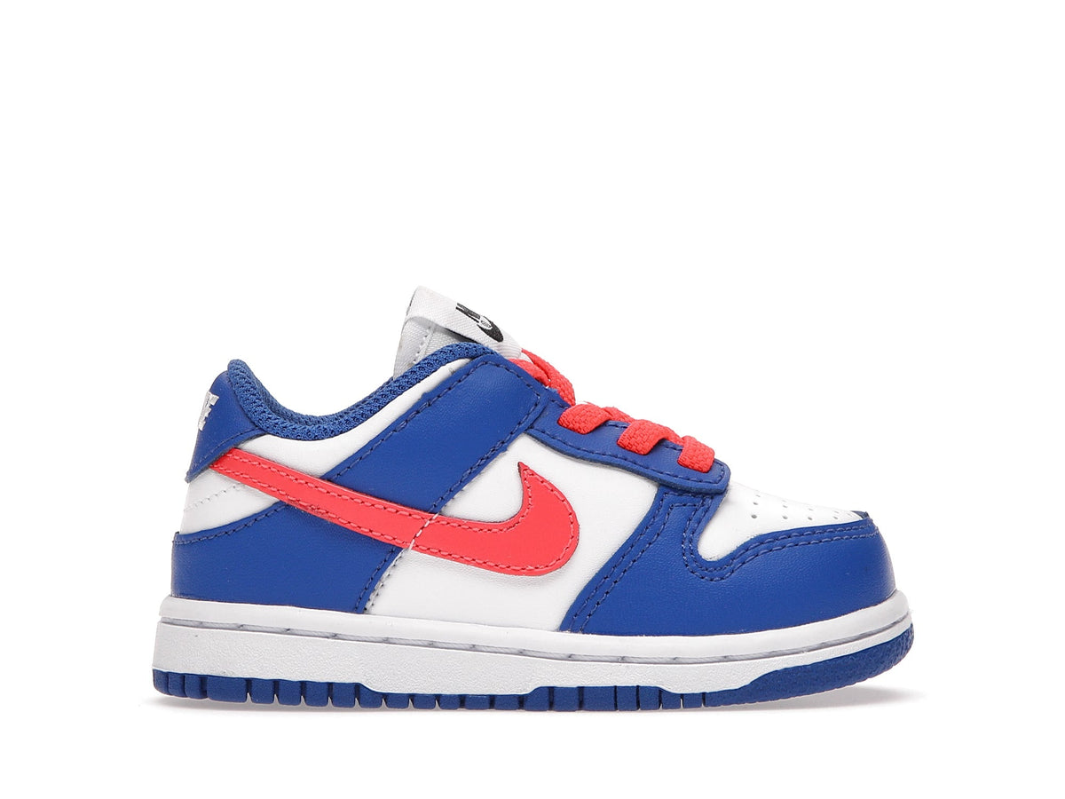 Nike Dunk Low Bright Crimson Game Royal (TD) and (PS)